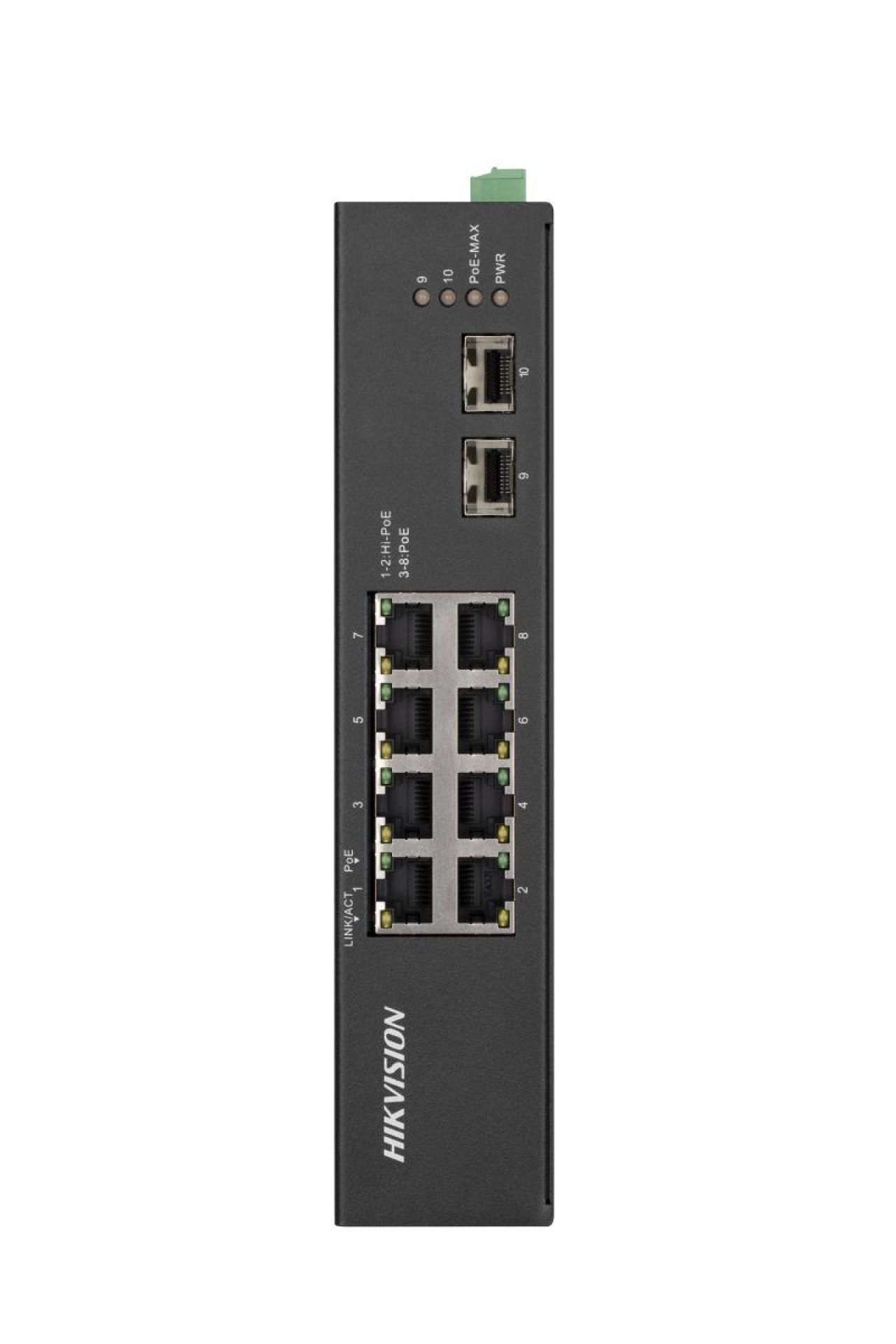 8 Port Gigabit Unmanaged Harsh POE Switch