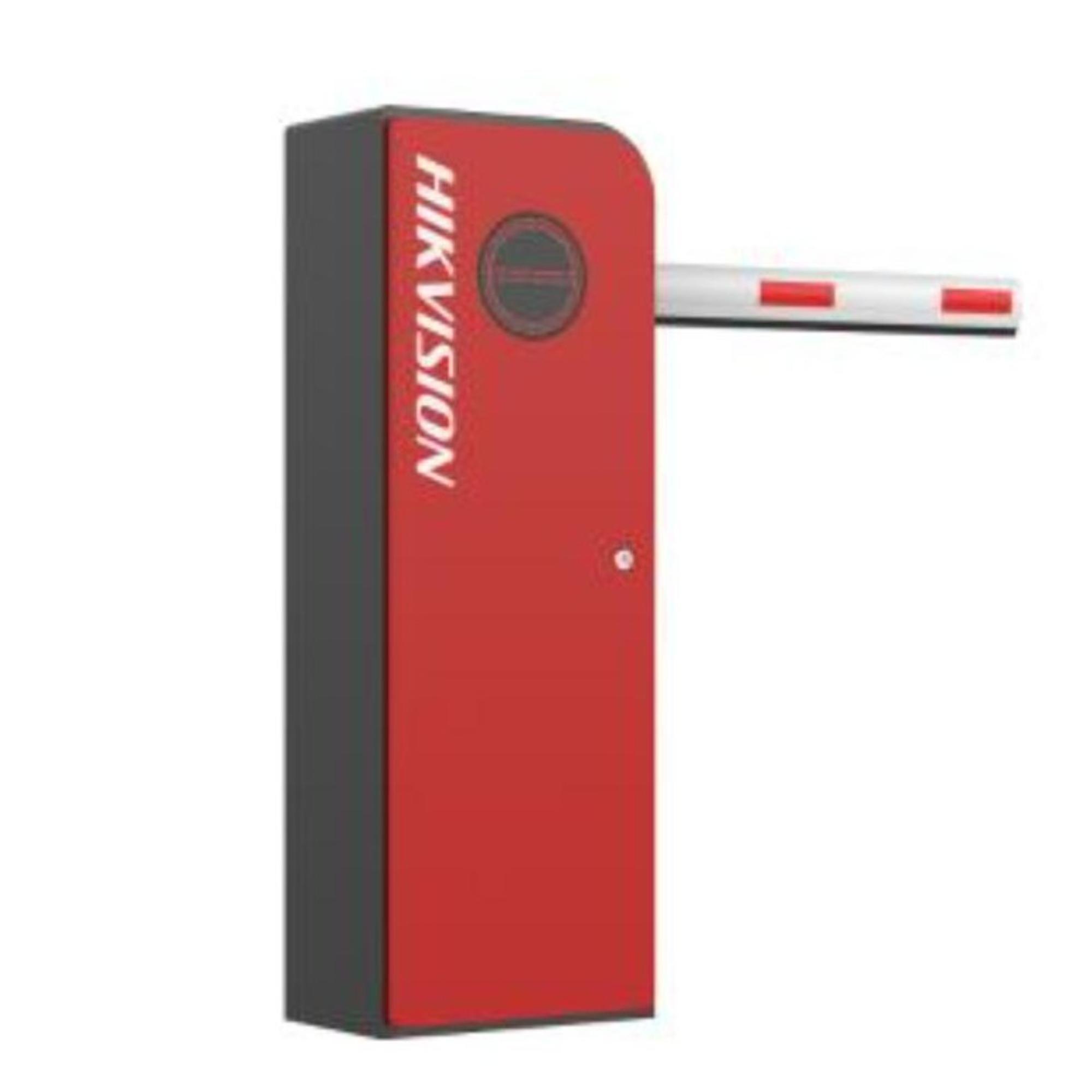 Barrier gates with straight boom pole