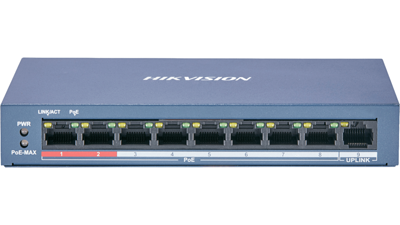 8 Port Fast Ethernet Unmanaged POE Switch