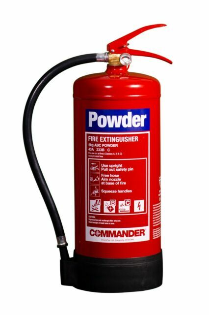 Fire extinguisher 6 Kg powder