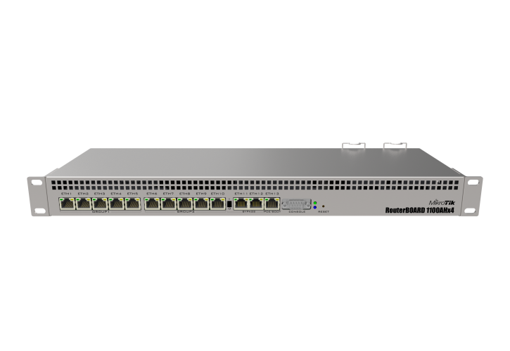 Router Firewall Powerful 1U rackmount router with 13x Gigabit Ethernet ports