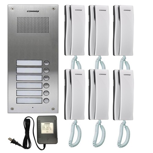 COMMAX Intercom 6 Door
